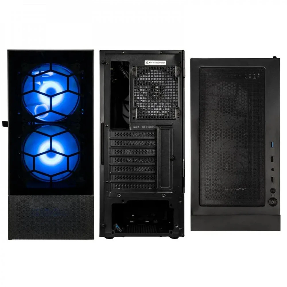 Корпус ПК Kolink Observatory MX Glass ARGB, чёрный — 4