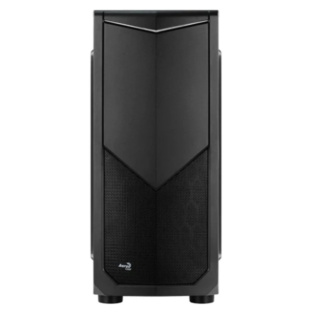 Компьютерный корпус Aerocool Tomahawk-S-BK-v2, ATX/Micro ATX, USB 2.0, чёрный — 2