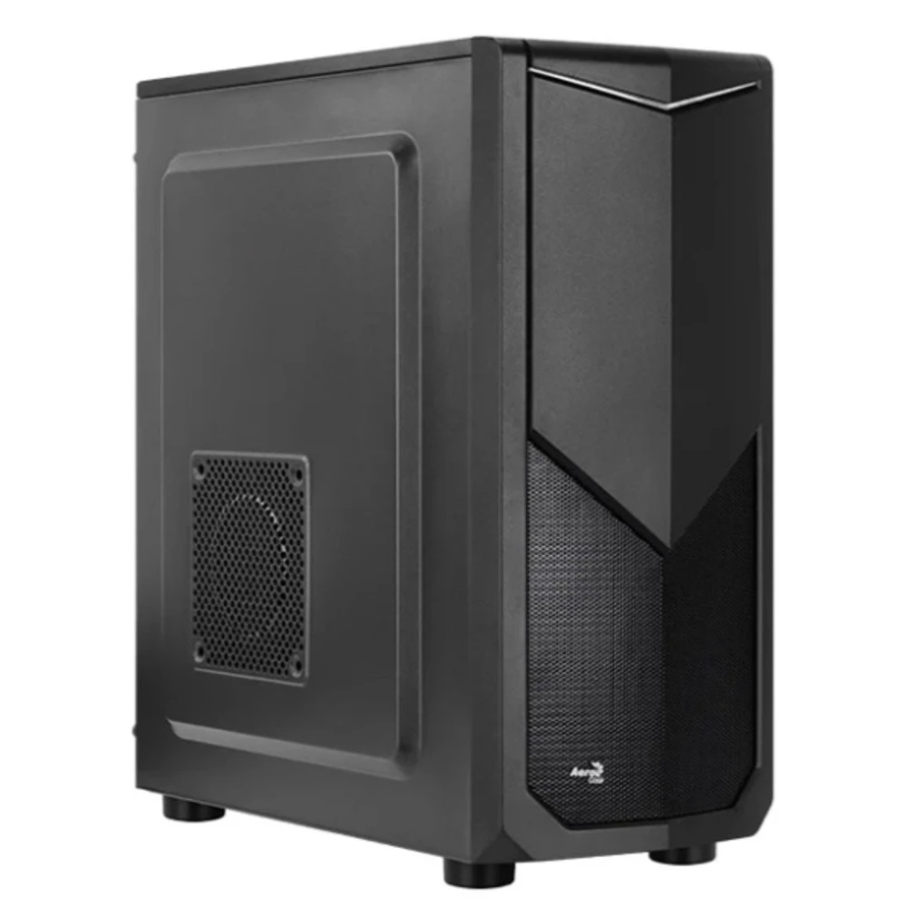 Компьютерный корпус Aerocool Tomahawk-S-BK-v2, ATX/Micro ATX, USB 2.0, чёрный — 3