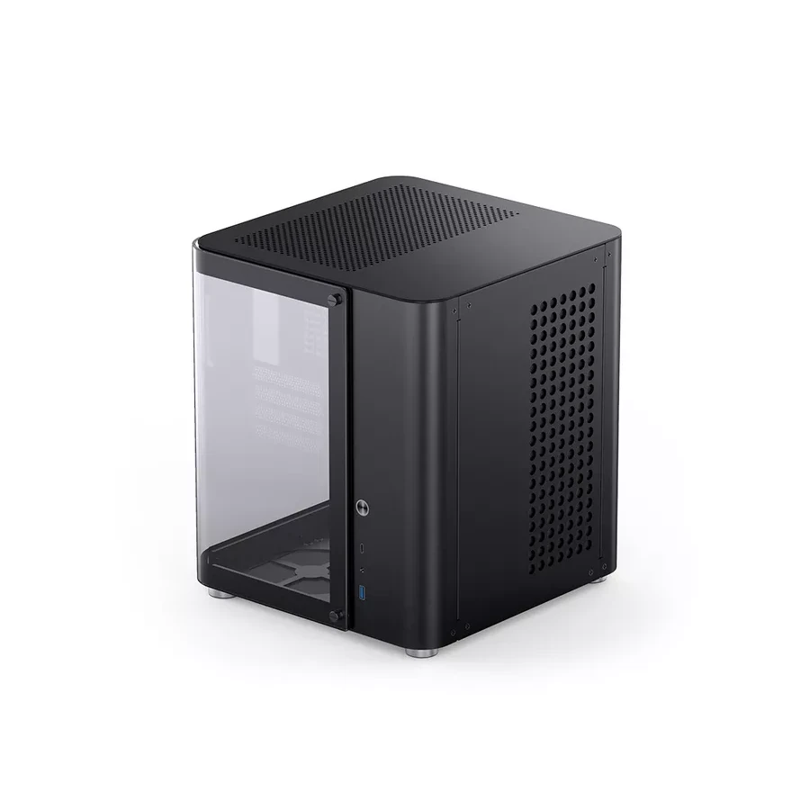 Корпус Jonsbo TK-1, Micro-Tower, M-ATX/M-ITX, чёрный