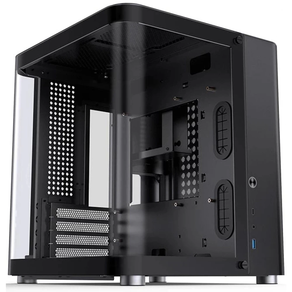 Корпус Jonsbo TK-1, Micro-Tower, M-ATX/M-ITX, чёрный — 4