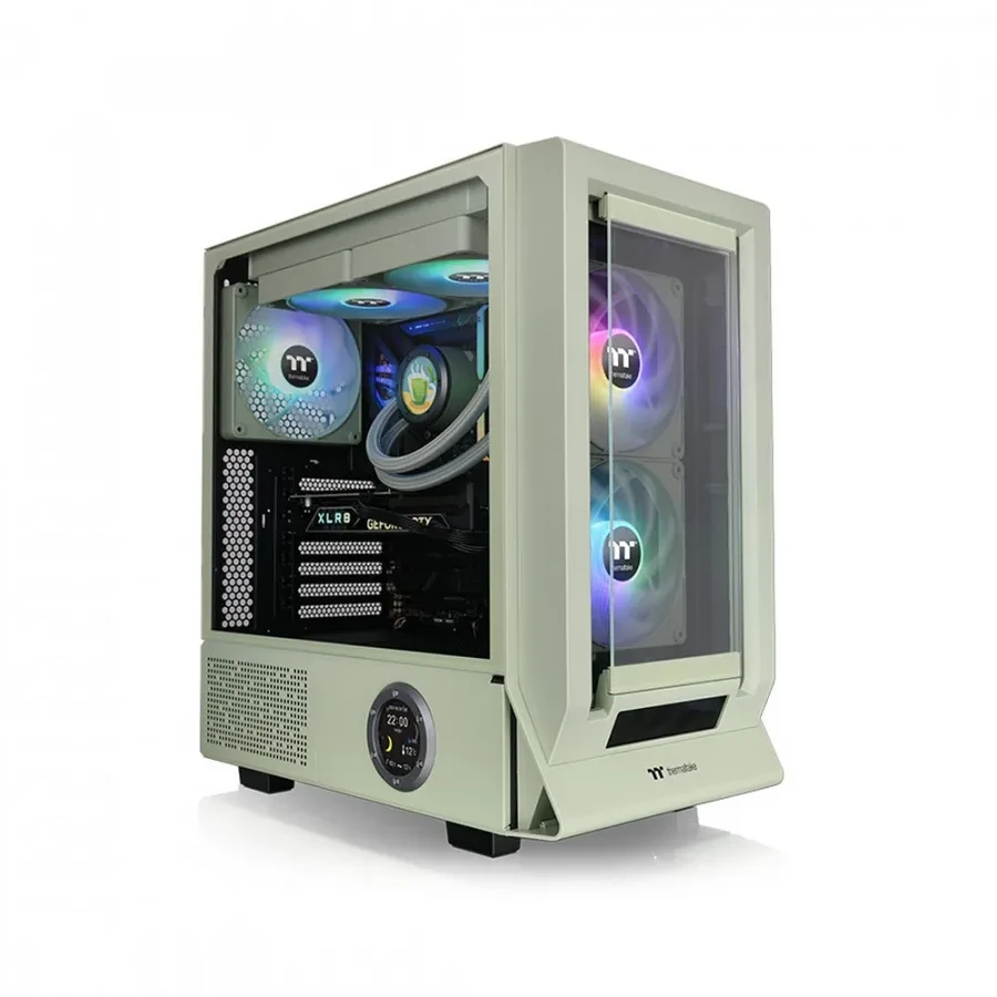 Корпус Thermaltake Ceres 350 MX, зелёный — 3