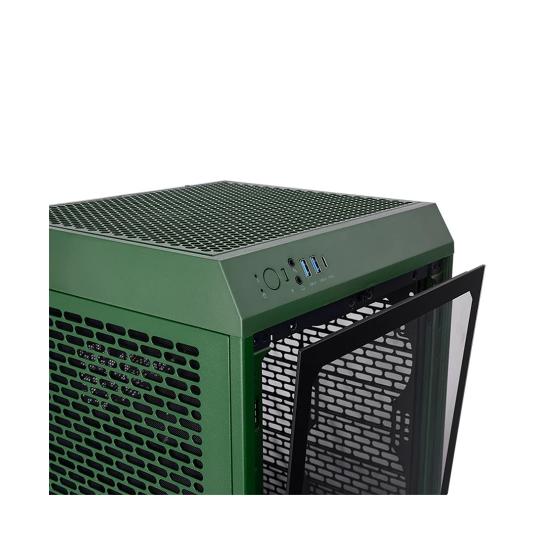 Корпус Thermaltake Tower 200, зелёный — 3