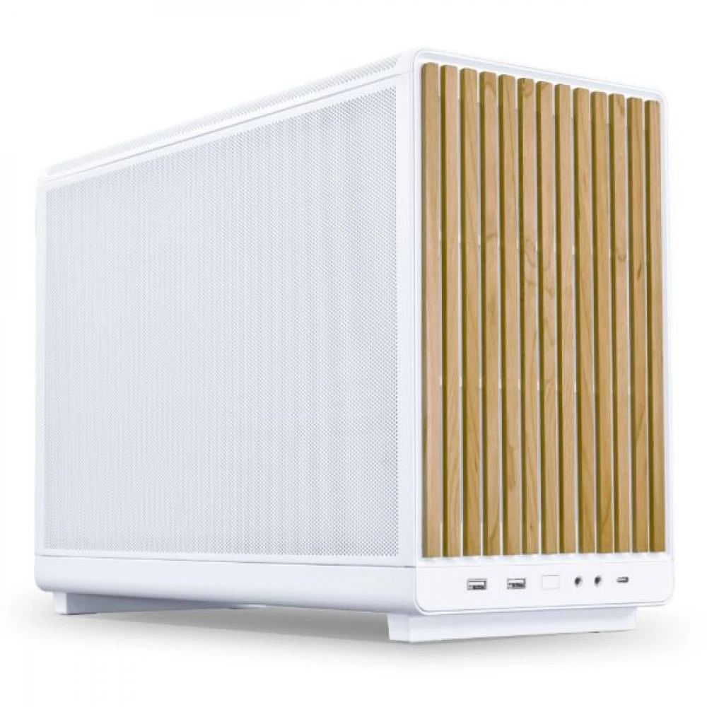 Корпус Lian Li A3-mATX White-Wood, mATX/ITX, USB 3.1 — 5