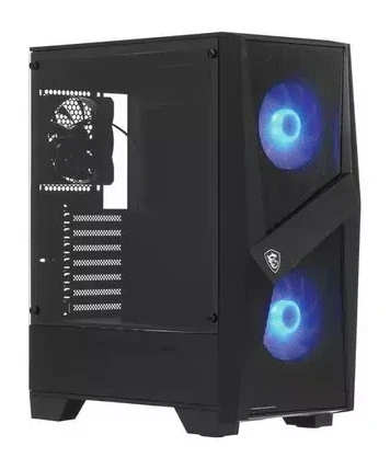 Корпус MSI MAG FORGE 100M, ATX/mATX/Mini-ITX, Black