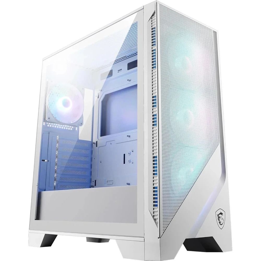 Корпус MSI MAG FORGE 320R, ATX/mATX/Mini-ITX, White — 2