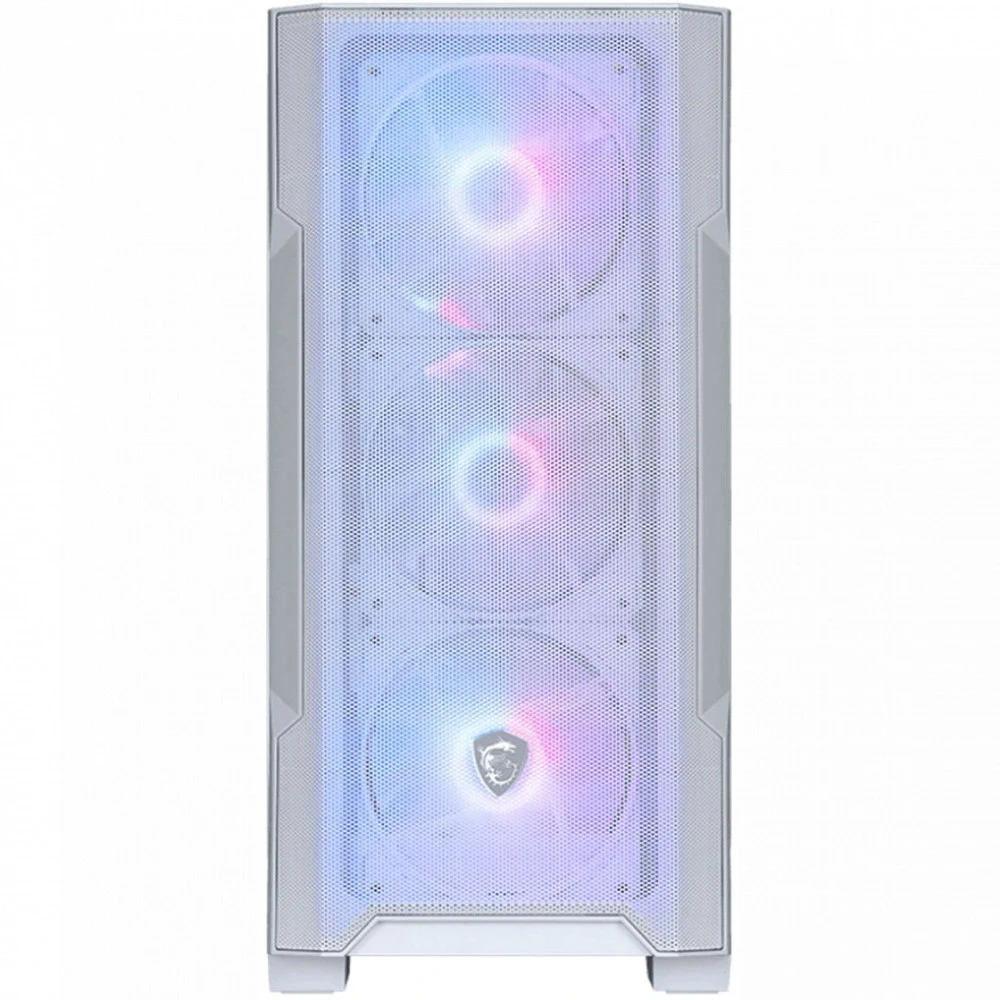 Корпус MSI MAG FORGE M100R, mATX/Mini-ITX, White, ARGB — 4