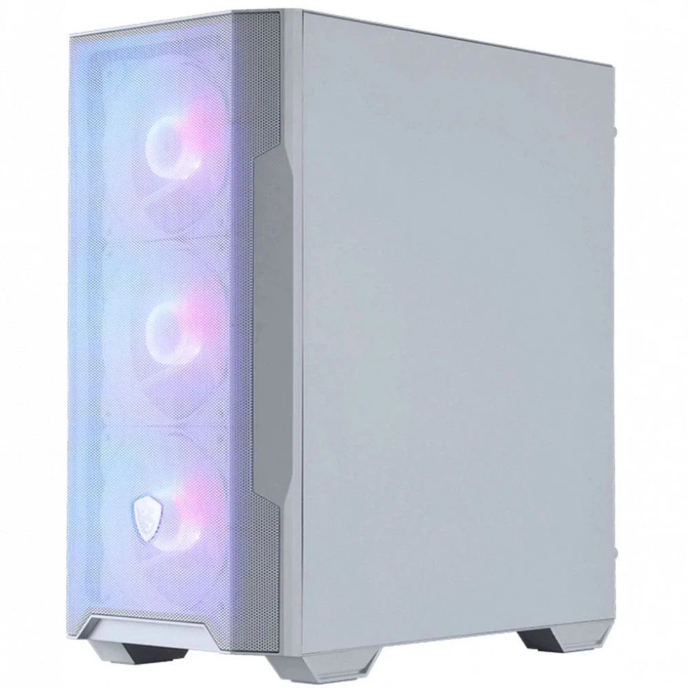 Корпус MSI MAG FORGE M100R, mATX/Mini-ITX, White, ARGB — 5