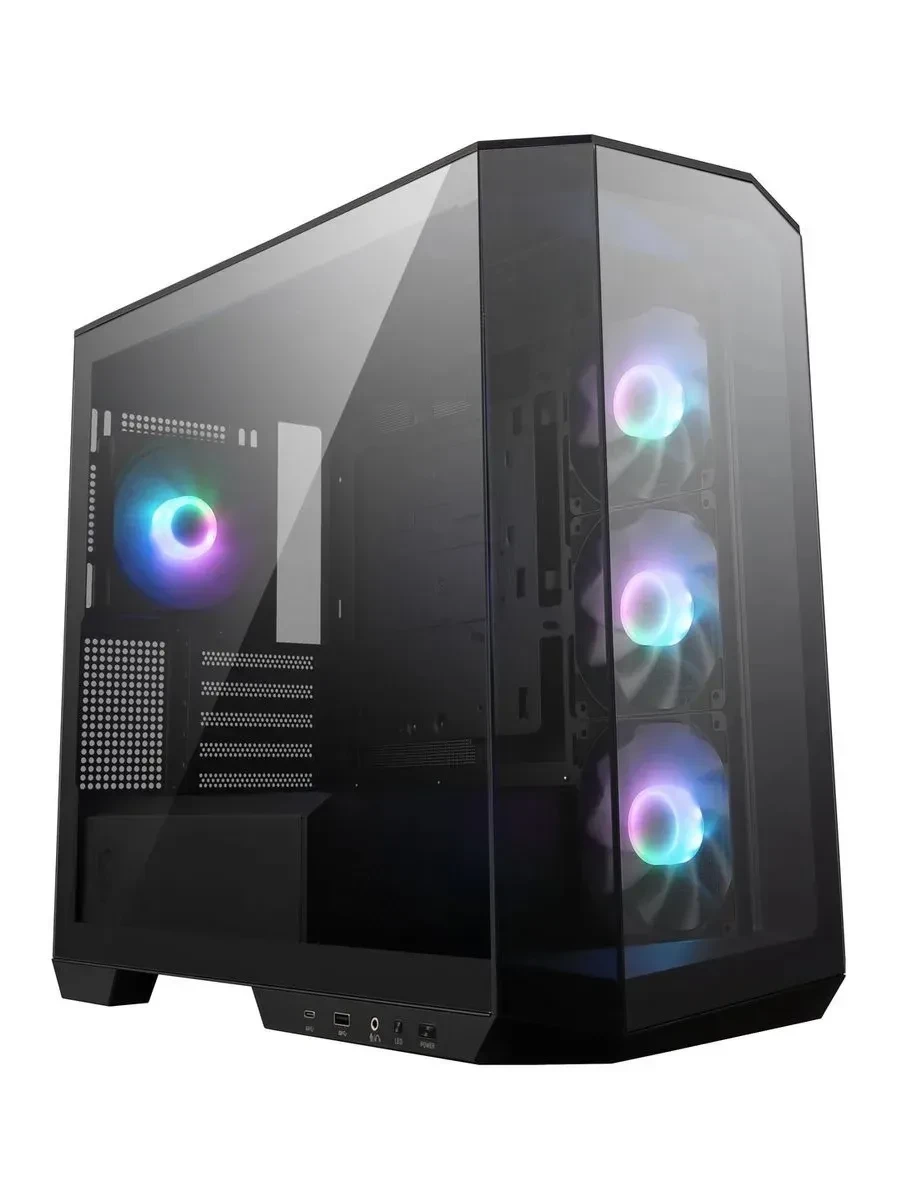 Корпус MSI MAG PANO 100R PZ, ATX, USB-C, Black — 2