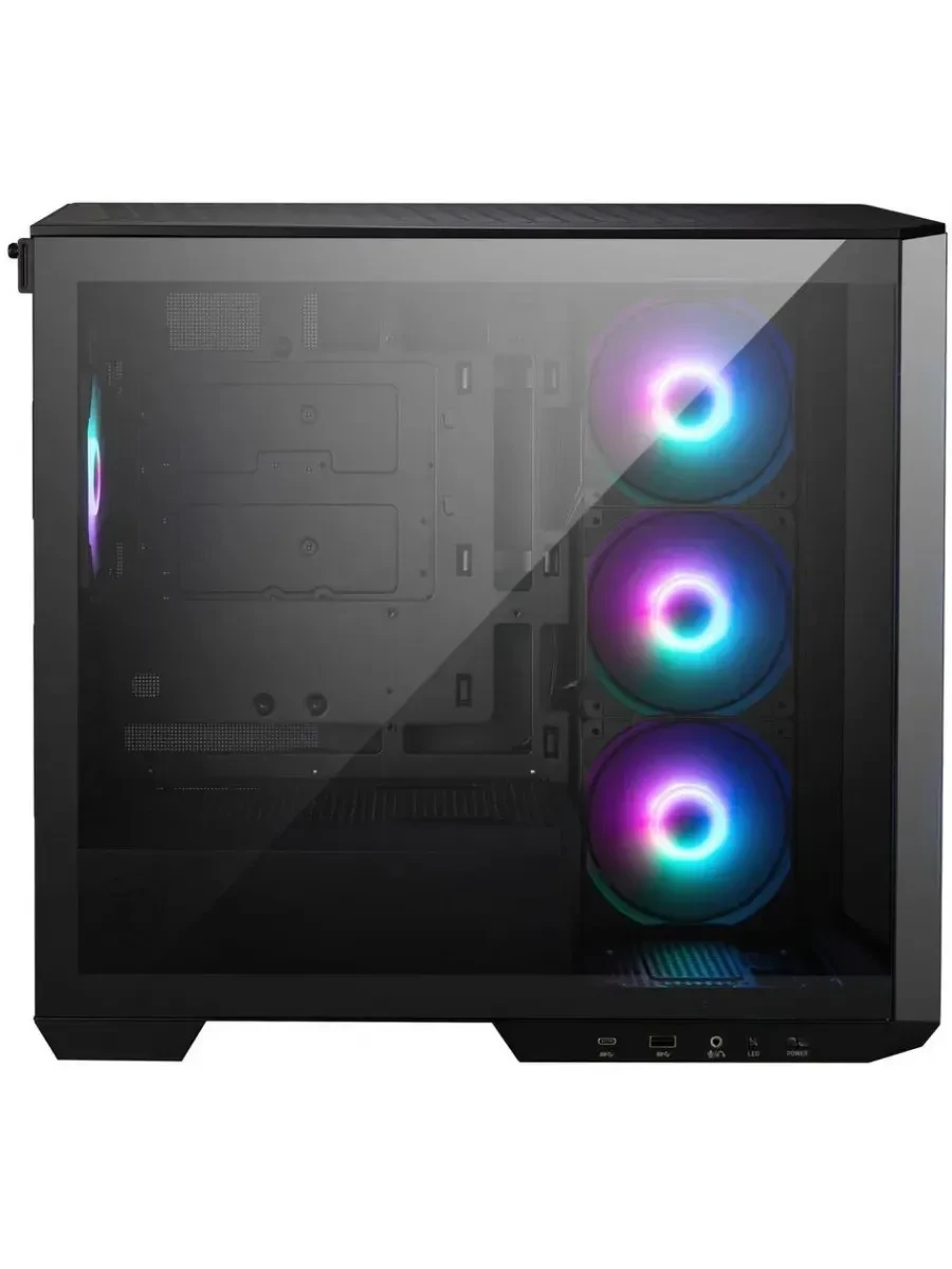 Корпус MSI MAG PANO 100R PZ, ATX, USB-C, Black — 4