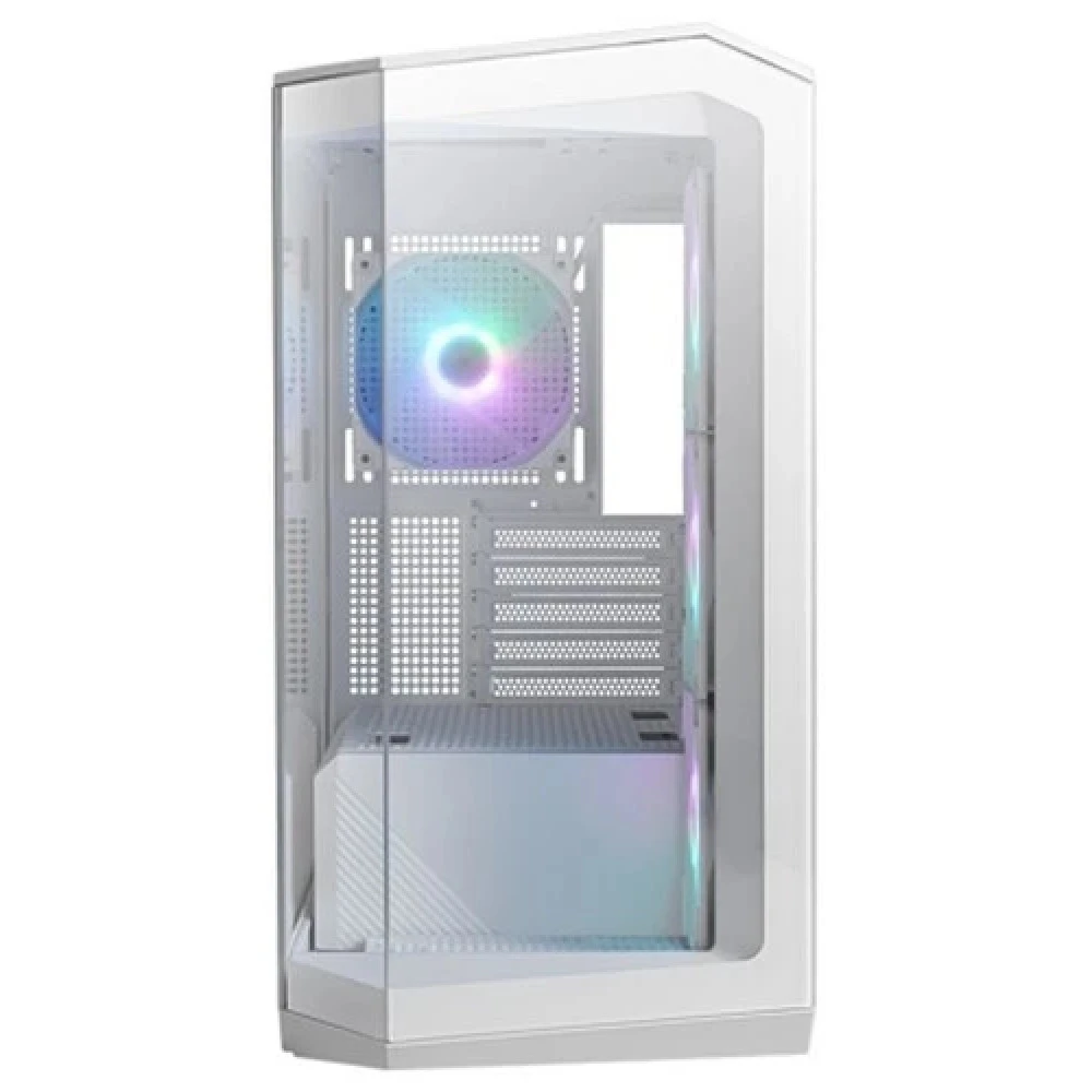 Корпус MSI MAG PANO M100R PZ, mATX/ITX, USB 3.2, White — 2