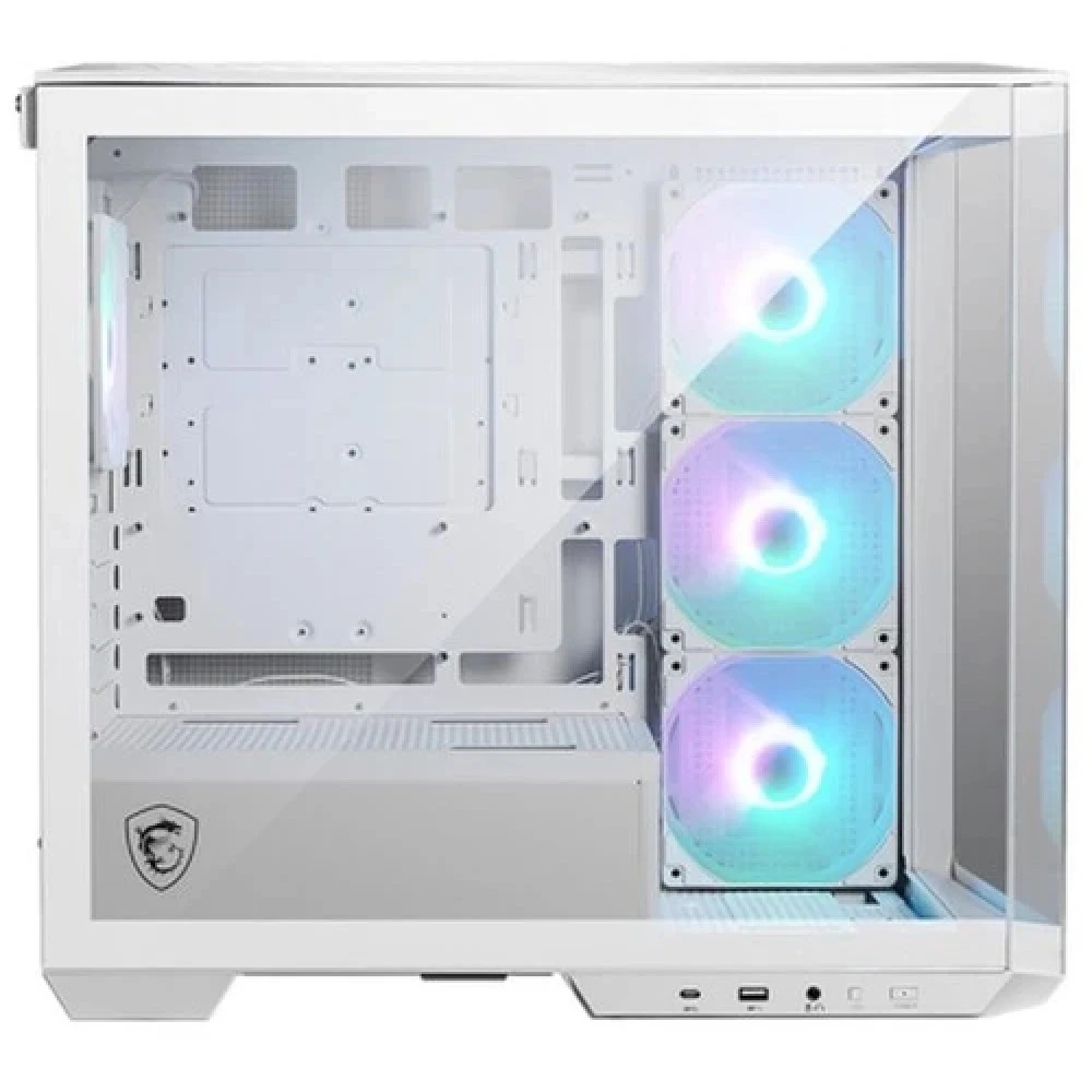 Корпус MSI MAG PANO M100R PZ, mATX/ITX, USB 3.2, White — 3