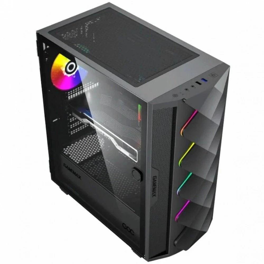 Корпус GameMax Diamond COC, mATX, чёрный — 2