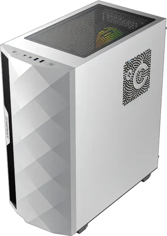 Корпус GameMax Diamond COC, mATX, белый — 4