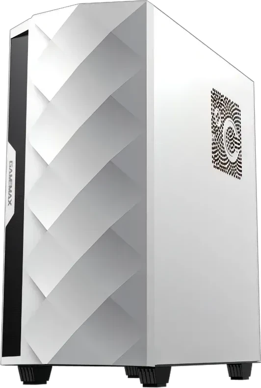Корпус GameMax Diamond COC, mATX, белый — 5