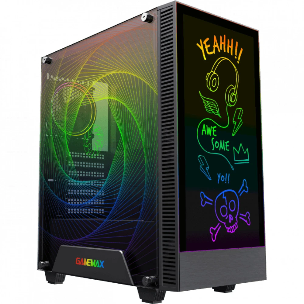 Корпус GameMax Kreator, mATX, 1x120mm — 3