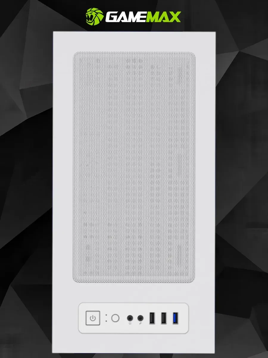 Корпус GameMax M60, mATX, белый — 4