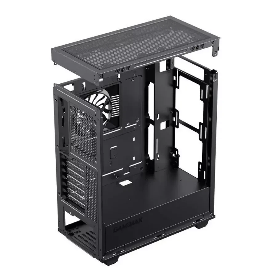 Корпус GameMax Precision, mATX, чёрный — 5