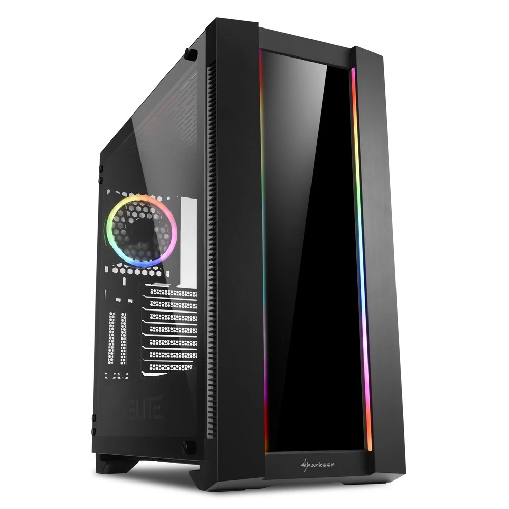 Корпус Sharkoon ELITE SHARK CA200G, E-ATX, чёрный — 2