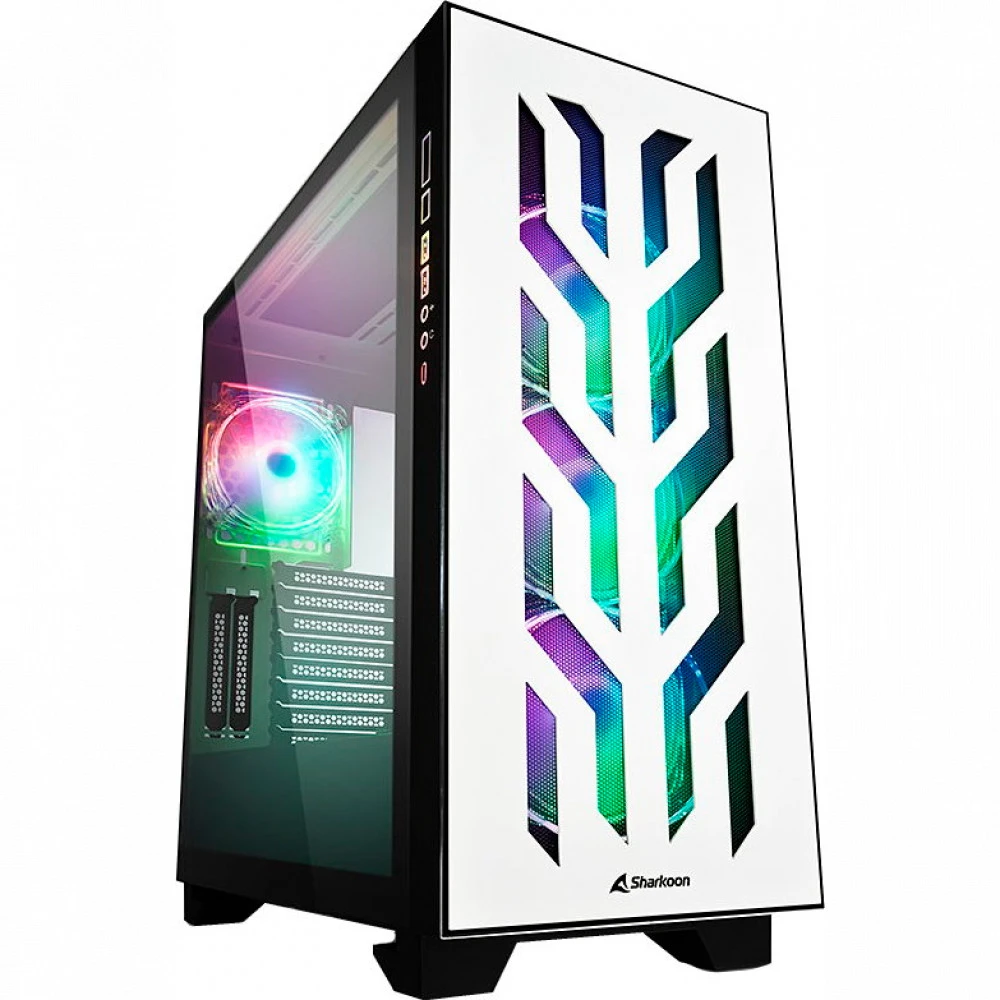 Корпус Sharkoon ELITE SHARK CA300T, E-ATX, белый