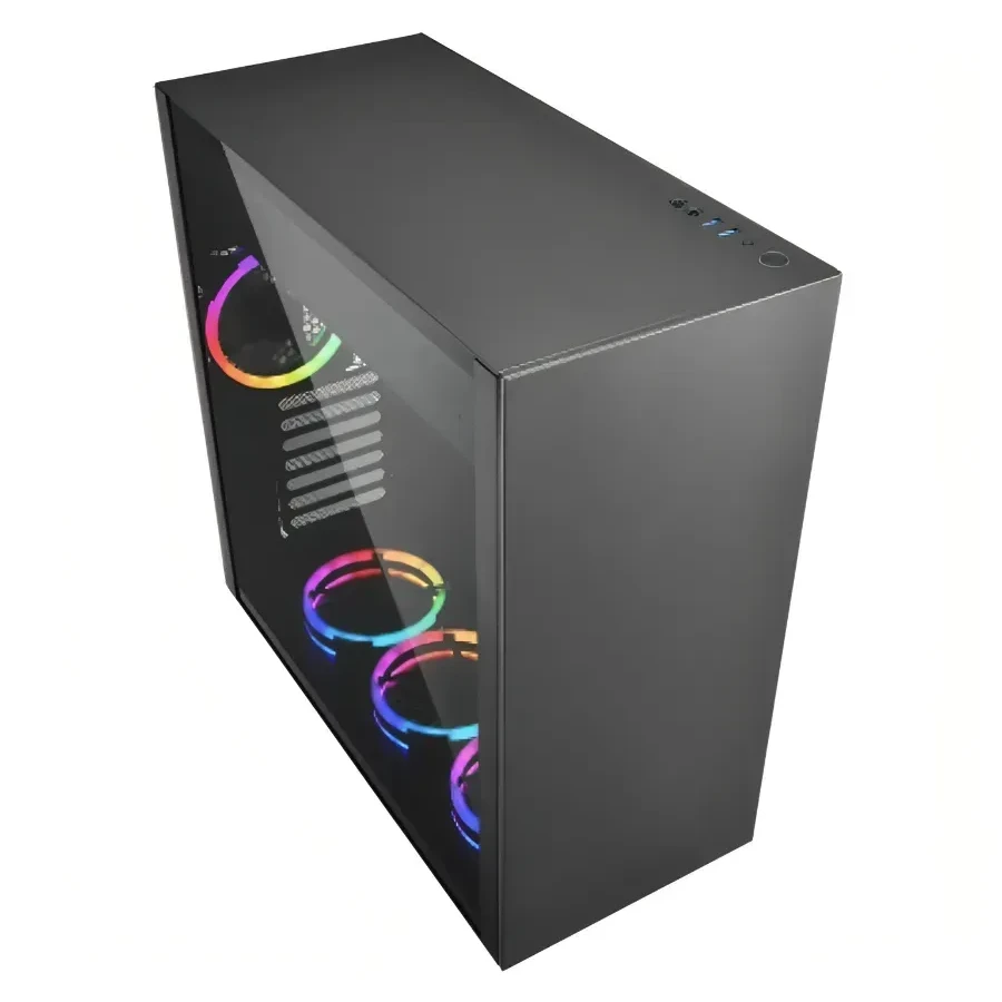 Корпус Sharkoon PURE STEEL RGB, E-ATX, чёрный