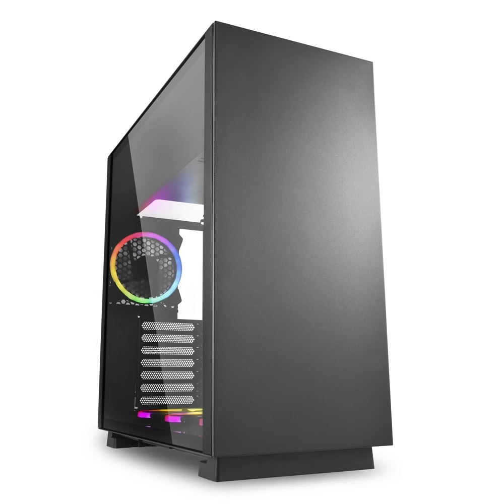 Корпус Sharkoon PURE STEEL RGB, E-ATX, чёрный — 3