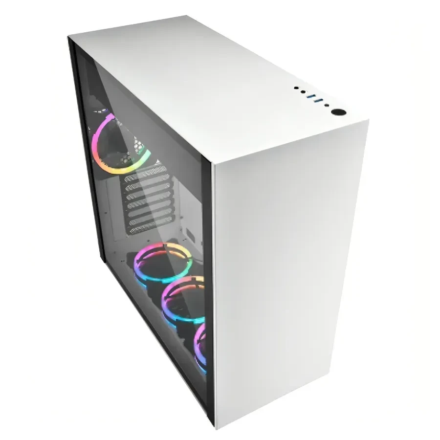 Корпус Sharkoon PURE STEEL RGB, E-ATX, белый