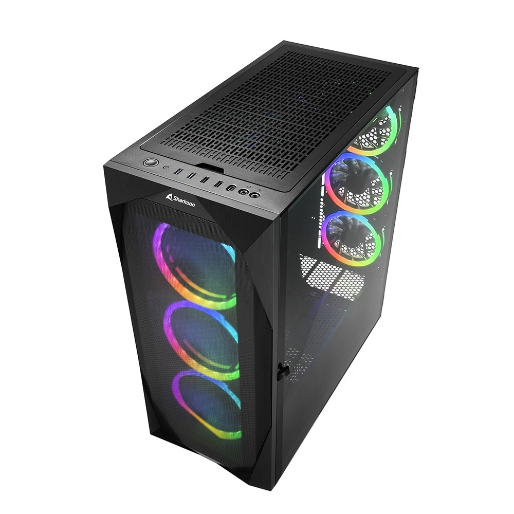 Корпус Sharkoon REV300, E-ATX, чёрный — 3