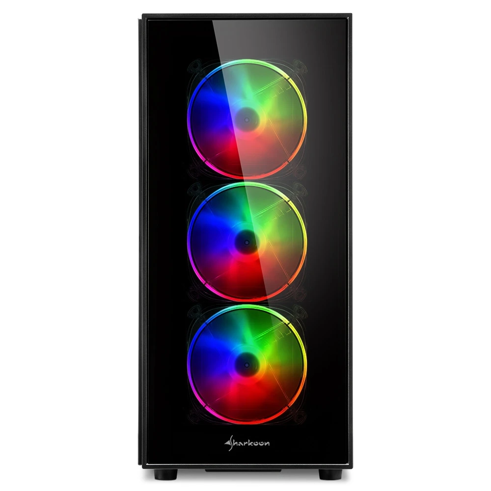 Корпус Sharkoon TG5 PRO RGB, ATX, RGB — 3