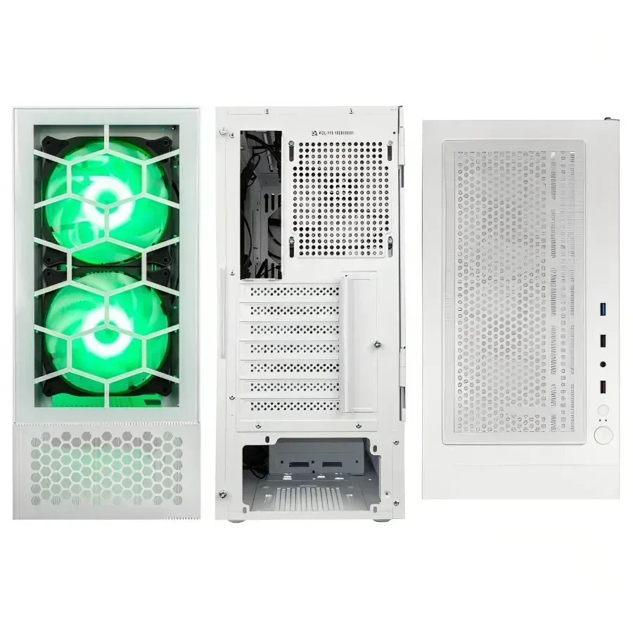 Корпус Kolink Observatory MX Mesh ARGB, белый — 4