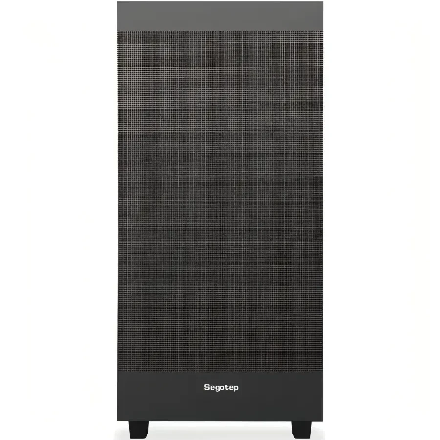 Корпус SEGOTEP Memphis-Flow Glass, ATX, чёрный
