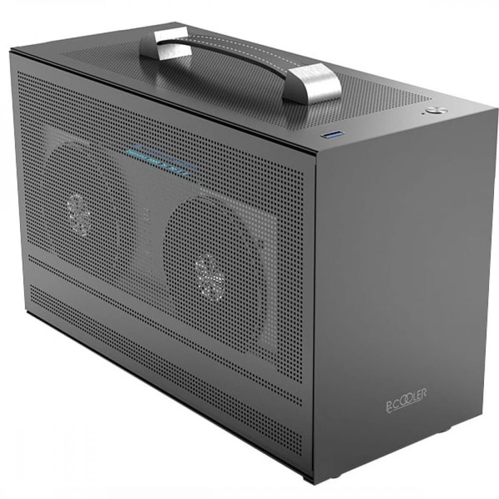 Корпус PCCooler I100 PRO MESH, ITX, серый