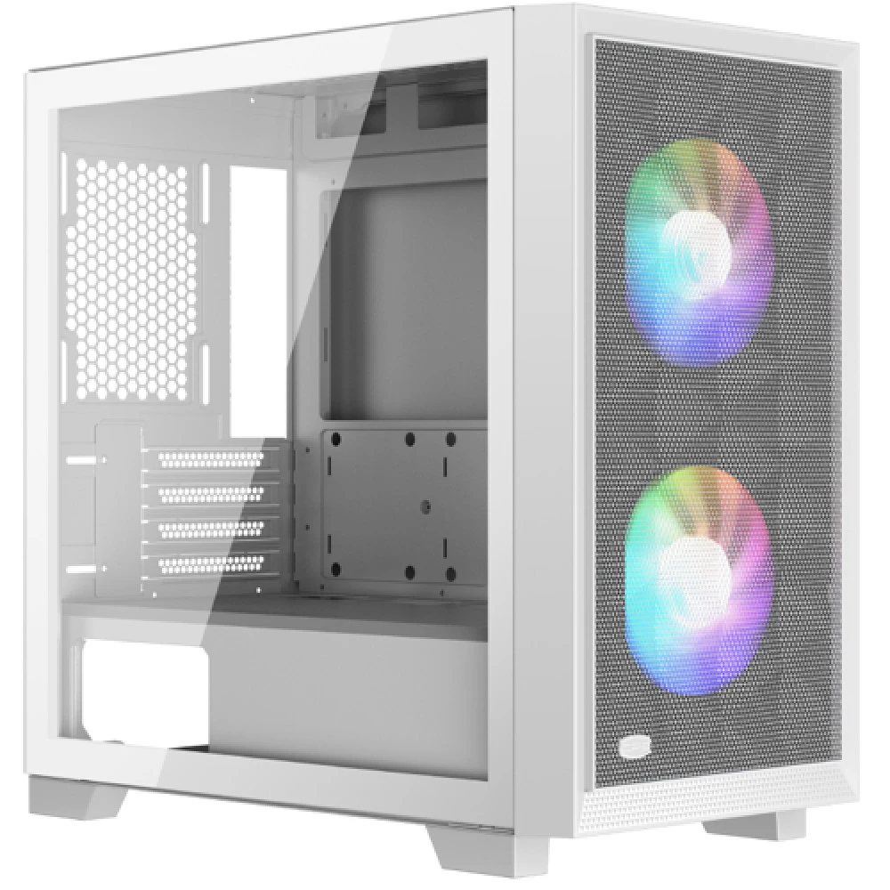 Корпус PCCooler C3D310 mATX/ITX ARGB, белый