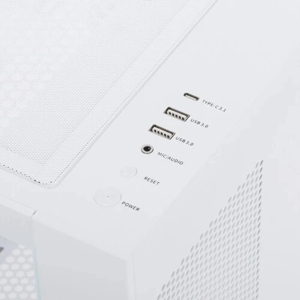 Корпус PCCooler C3T500, ATX, USB 3.1, White — 3
