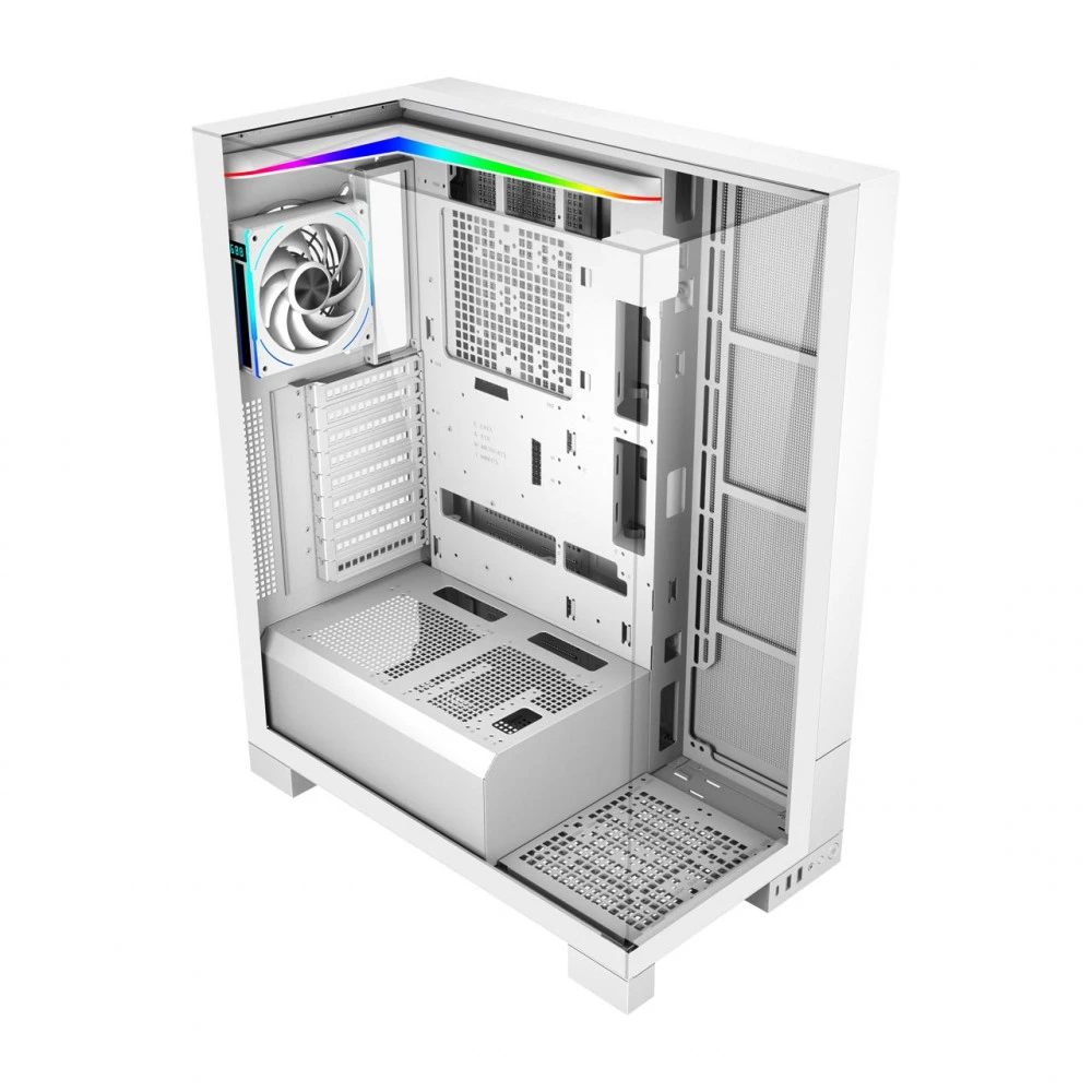Корпус FSP U691-WP ATX Ultra Tower, белый, TG