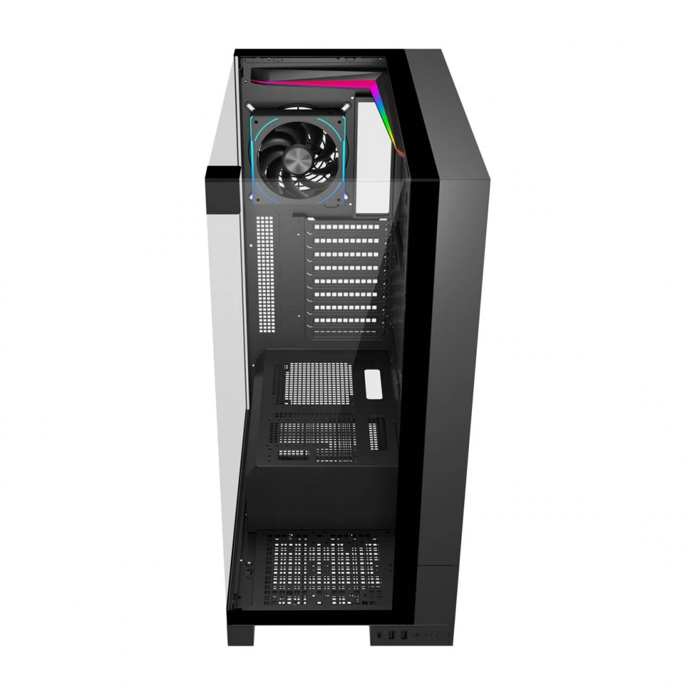Корпус FSP U691-BP ATX Ultra Tower, закалённое стекло — 4