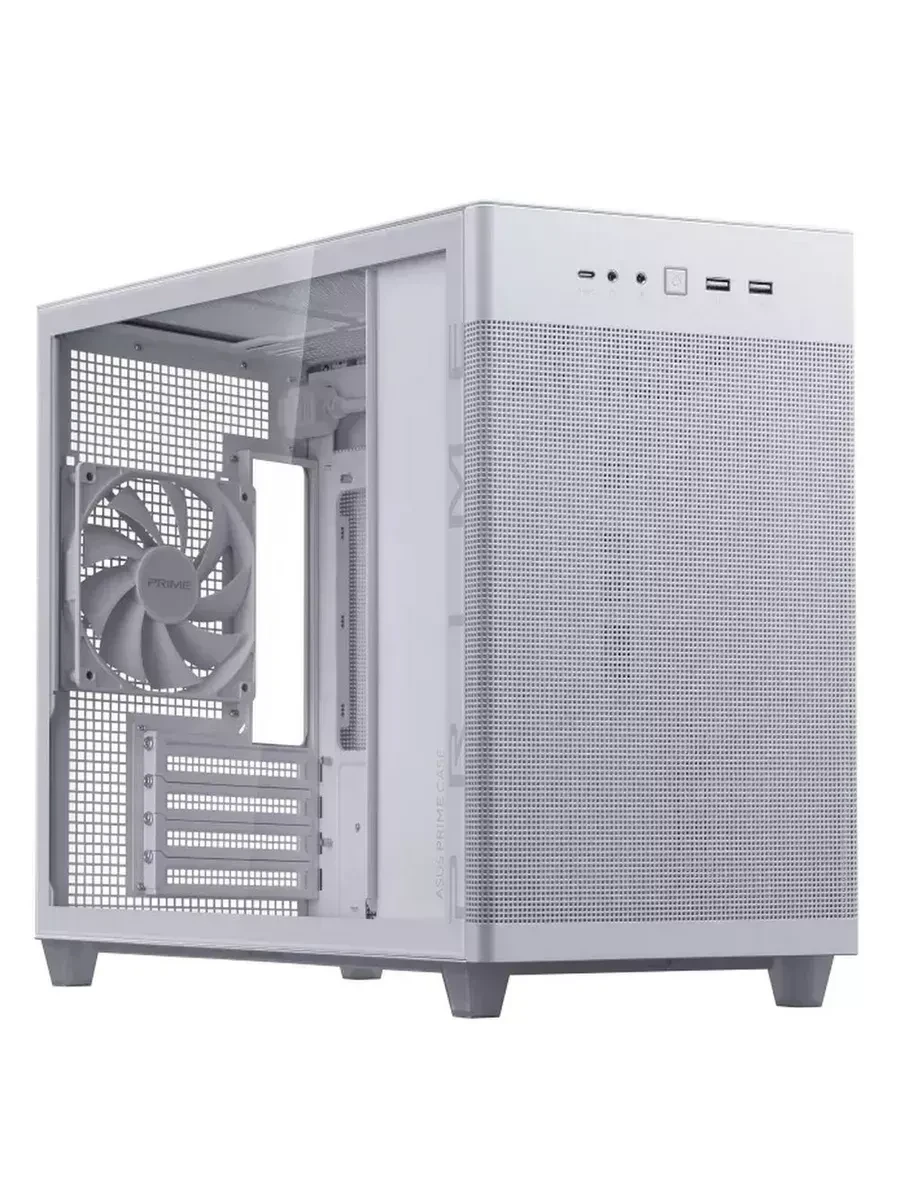 Корпус ASUS Prime AP201 MicroATX, белый