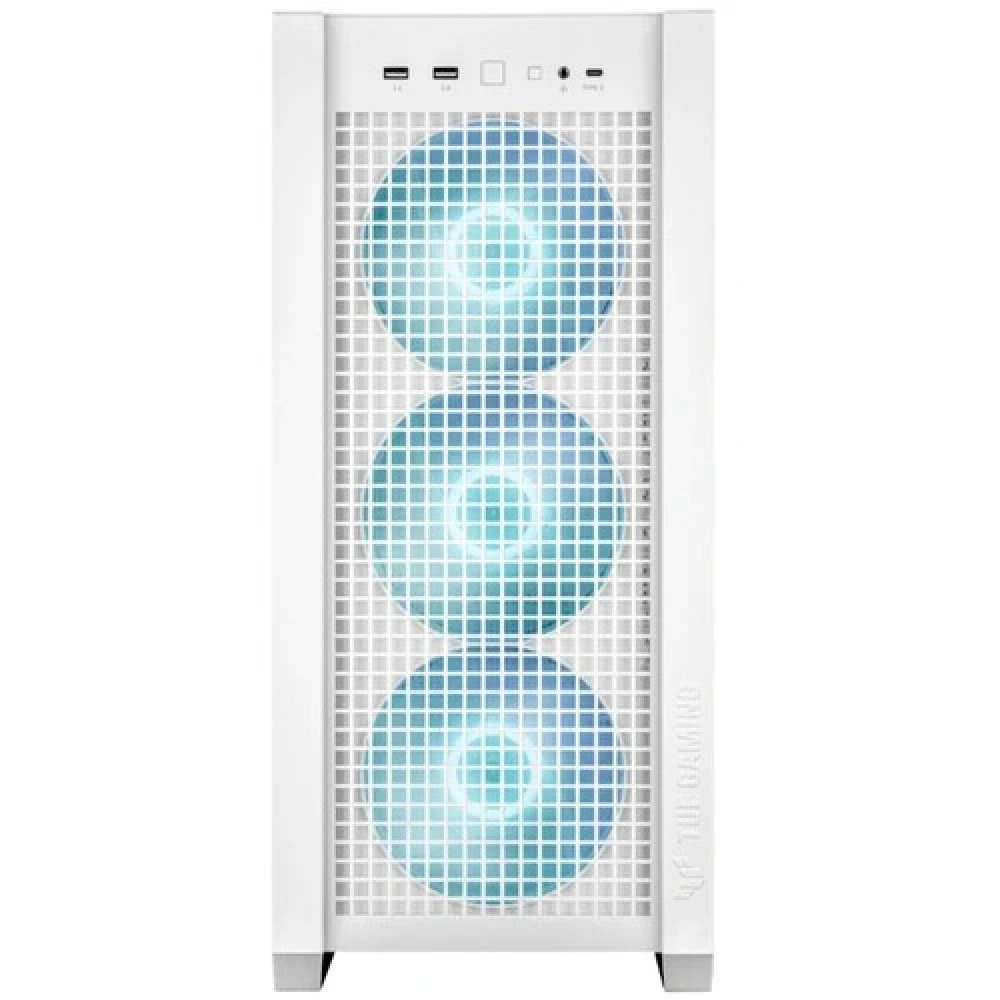 Корпус ASUS TUF Gaming GT302 TG, EATX/ATX/mATX/mITX, белый — 2