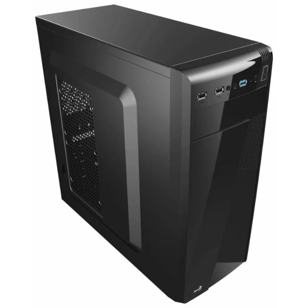 Корпус Aerocool CS-1101, ATX/Micro ATX, USB 3.0, chërnyi