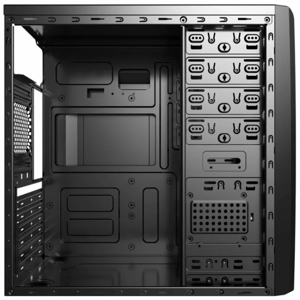 Корпус Aerocool CS-1101, ATX/Micro ATX, USB 3.0, chërnyi — 4