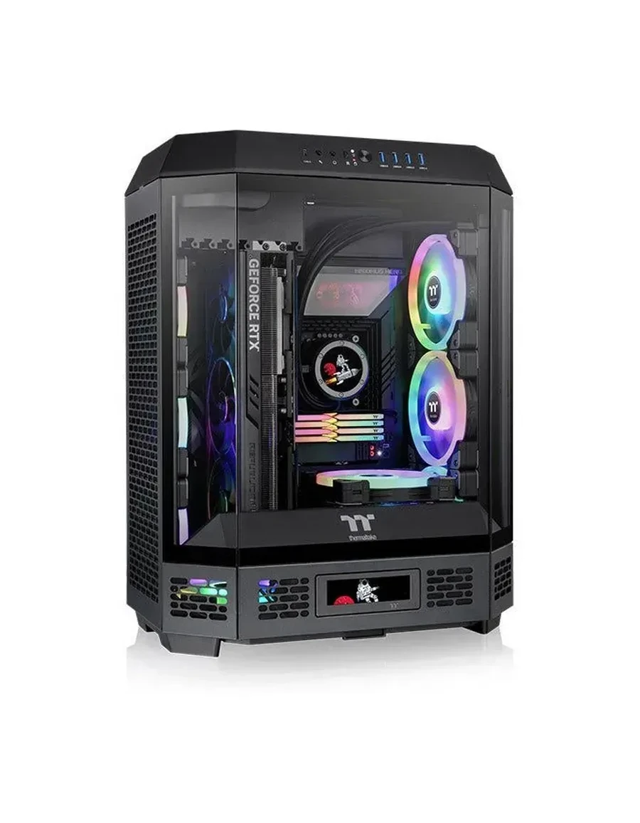 Корпус Thermaltake The Tower 600, ATX/M-ATX/M-ITX, chërnyi