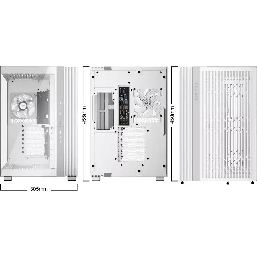 Корпус Be quiet! Light Base 600 LX, Mid Tower, белый — 2