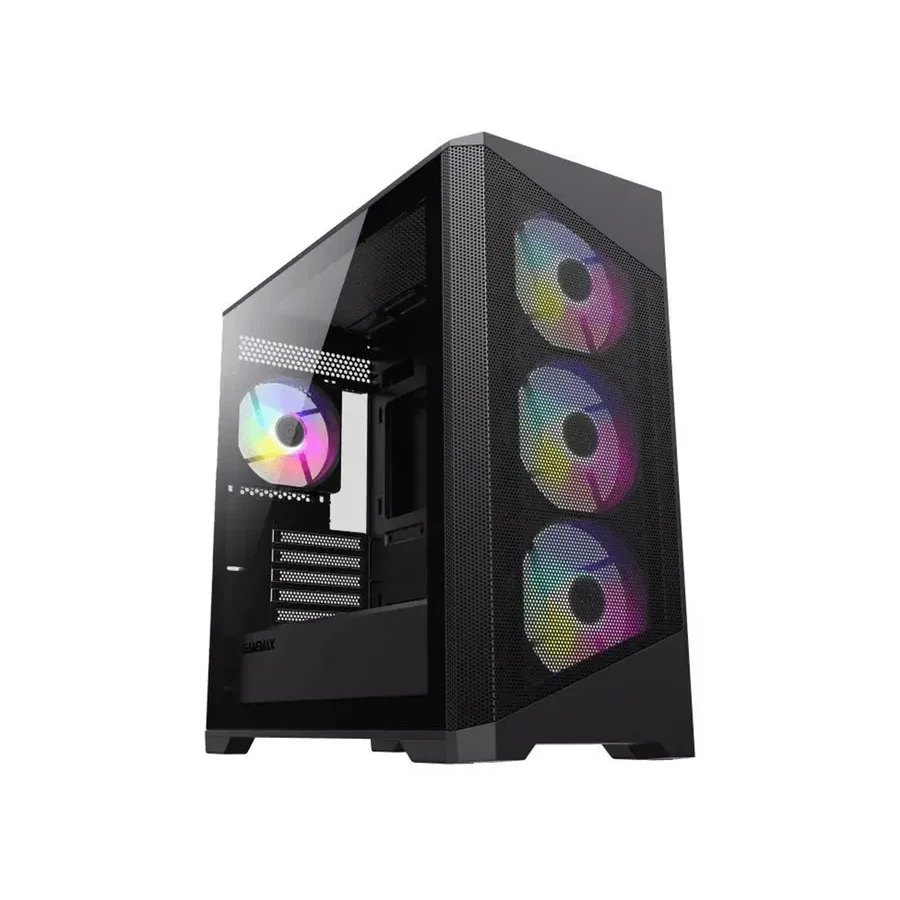 Корпус Gamemax Destroyer MB 6670M, Mini Tower, m-ATX/Mini-ITX, FRGB