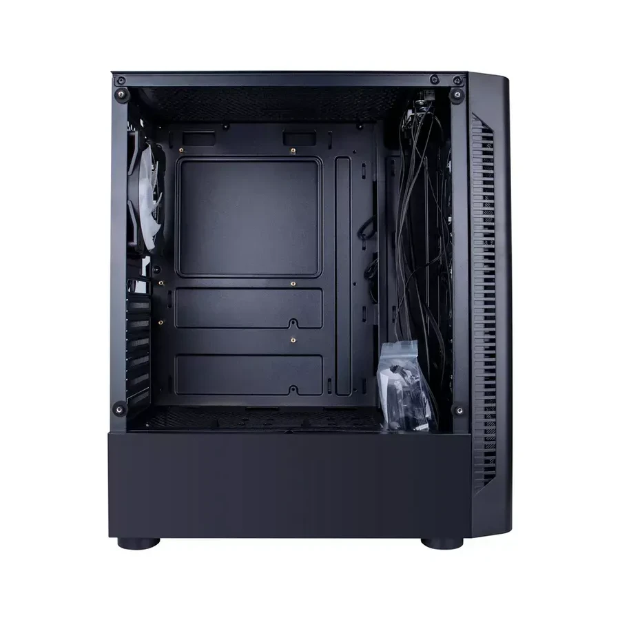 Корпус 1STPLAYER D4, Mid Tower, ATX/M-ATX/M-ITX, RGB, чёрный — 5