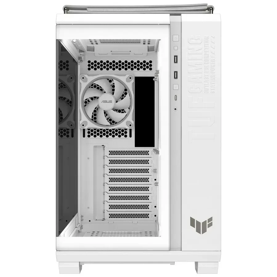 Корпус ASUS TUF GAMING GT502, Middle Tower, белый, ARGB
