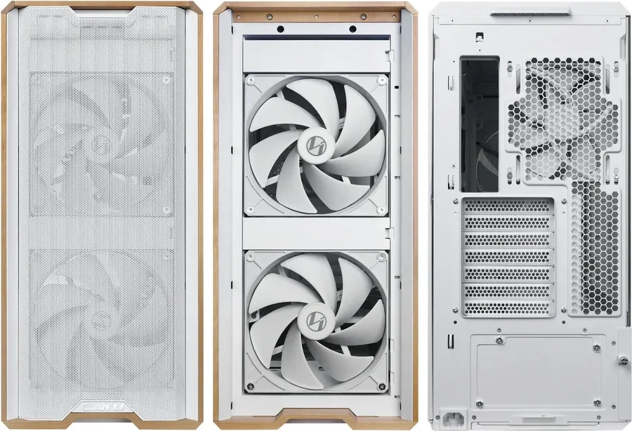 Корпус Lian Li Lancool 217, EEB/E-ATX/ATX/mATX/ITX, белый — 3