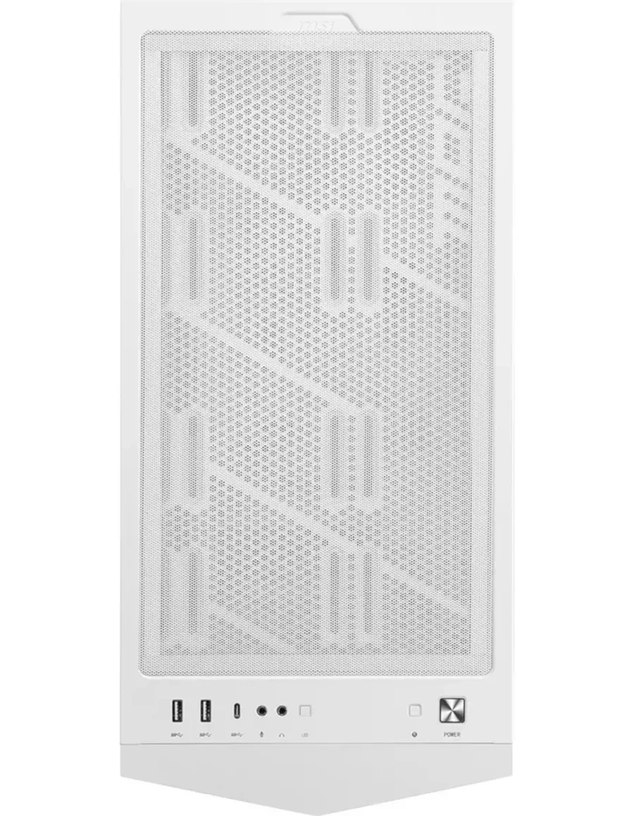 Корпус MSI MPG GUNGNIR 300R AIRFLOW White, E-ATX/ATX/mATX, 4xARGB