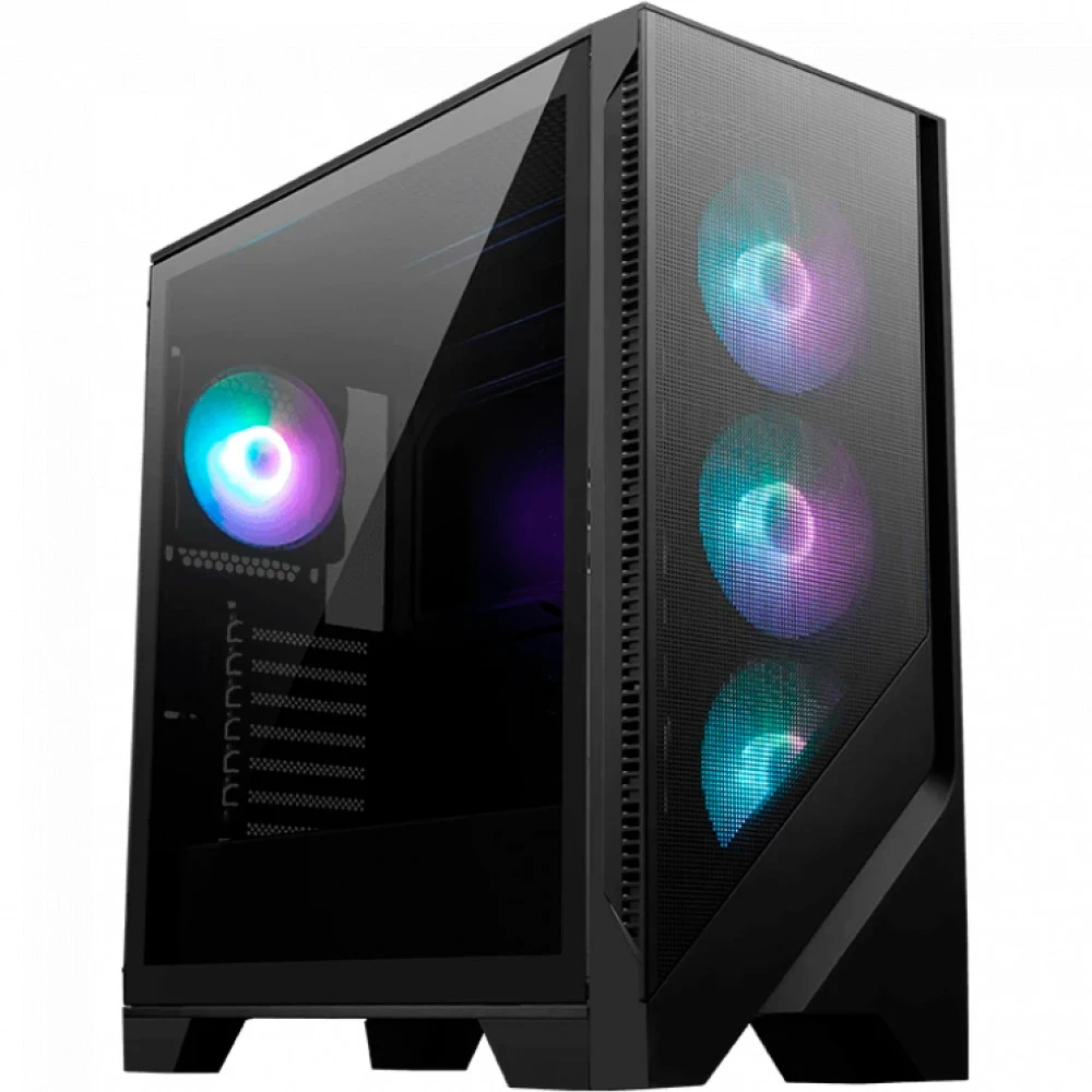 Корпус MSI MAG FORGE 321R AIRFLOW, ATX/mATX/Mini-ITX, USB-C