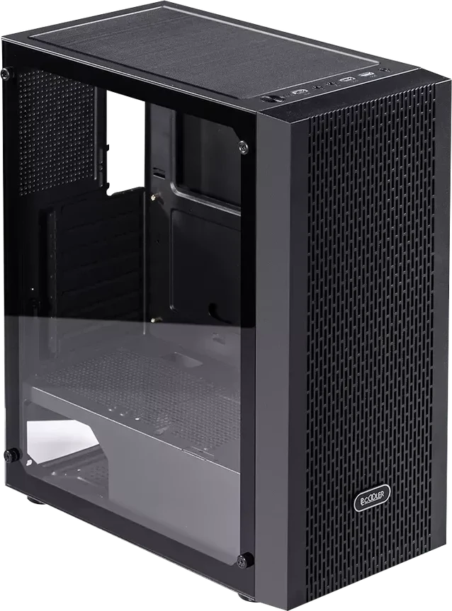 Корпус PCCooler MA100 MESH, ATX/M-ATX/ITX, 3 вентилятора ARGB, Чёрный — 4