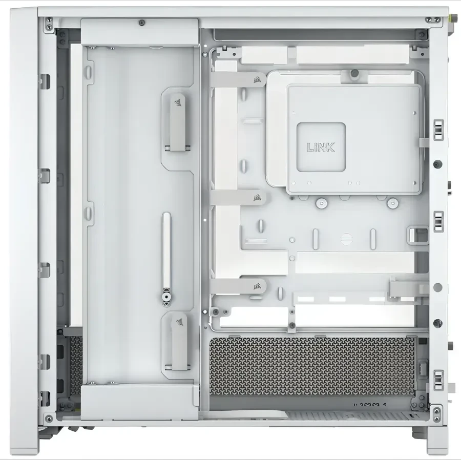 Корпус Corsair FRAME 4000D Mid-Tower, белый — 2